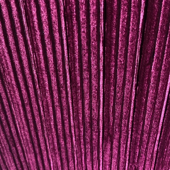 Dalia Women’s Velvet Tank Top Lined Adjustable Straps Wine Color sz L NWT - Picture 5 of 8